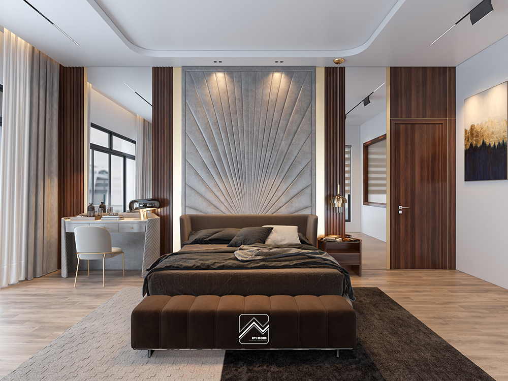 Tổng hợp những thiết kế nội thất phòng ngủ đẹp của Avi More 